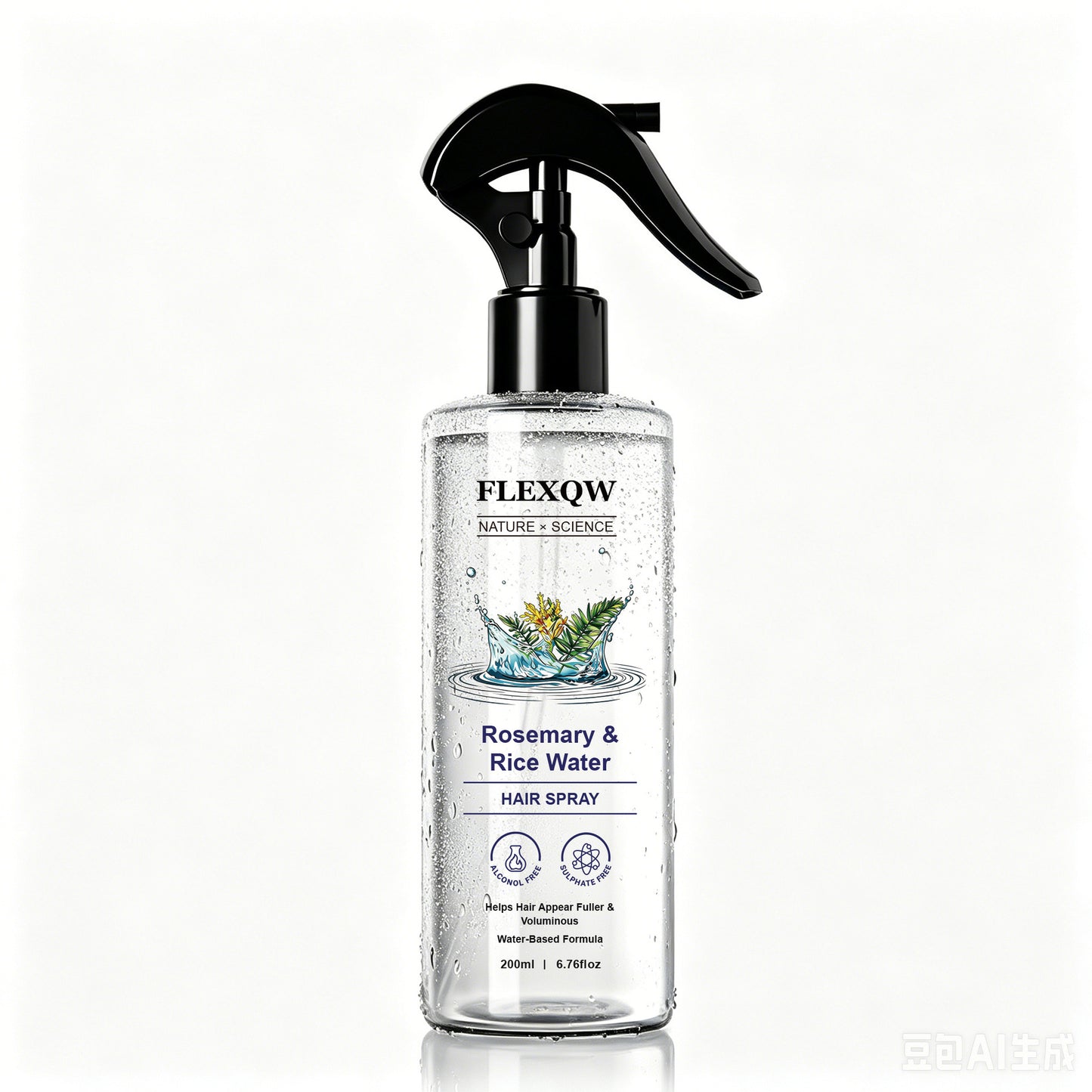Rosemary Hair Care Leave-In Spray for Smooth Shiny Moisturized Hair
