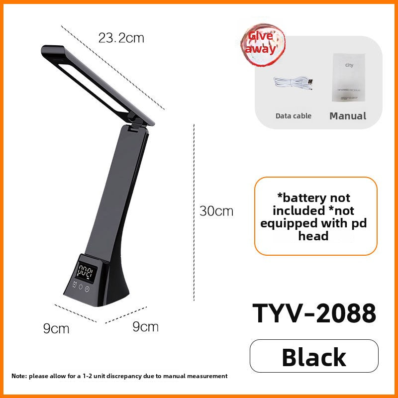 Multifunctional LED Desk Lamp with Wireless Charger