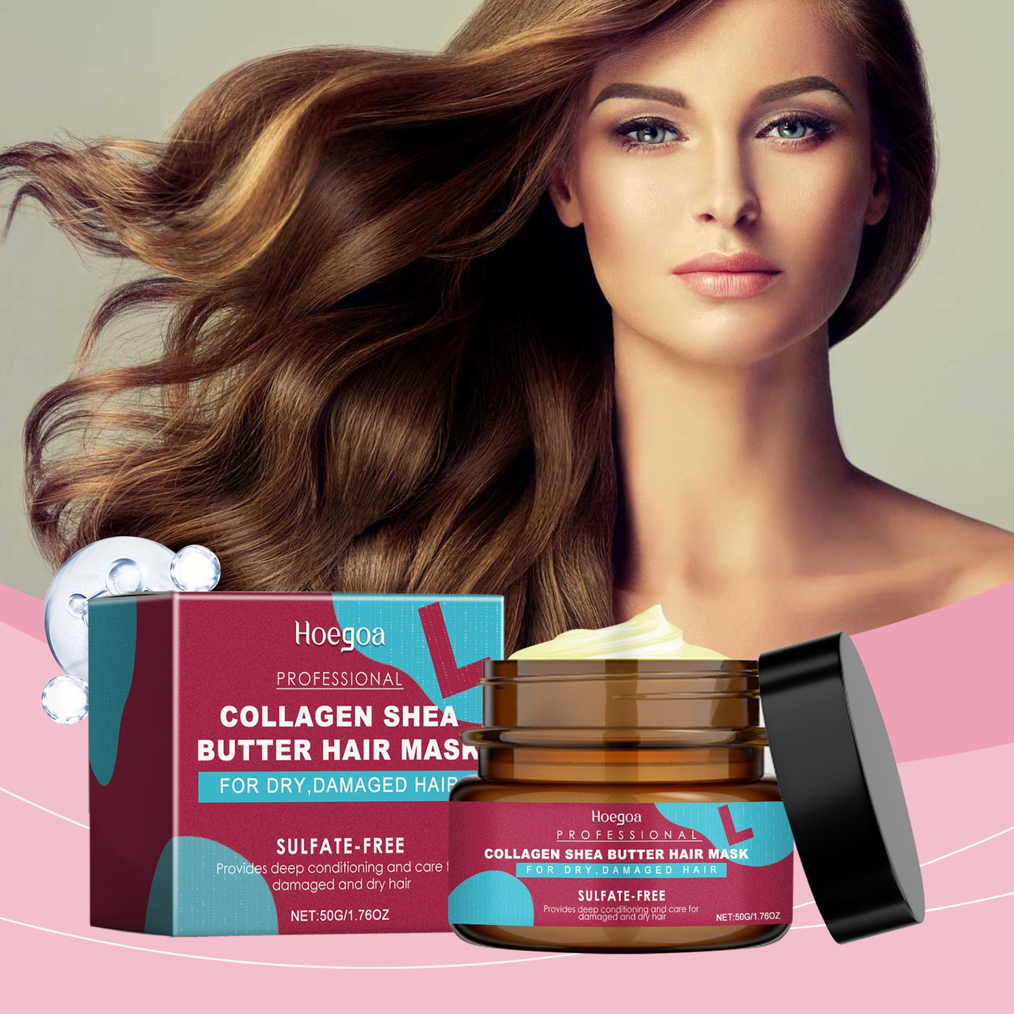 Keratin Hair Care and Nourishing Mask