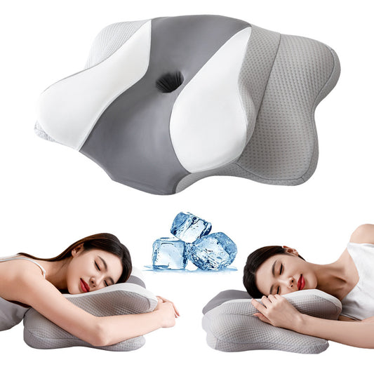 Slow recovery memory foam pillow