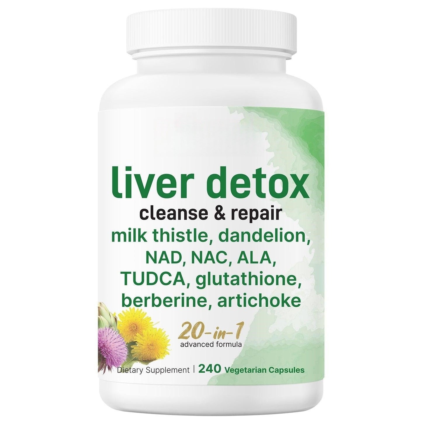 Liver Detox Capsules with Vitamin B