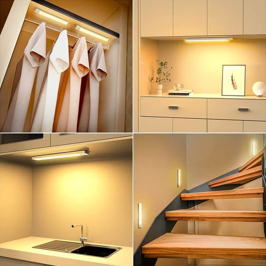 Ultra-Thin Motion Sensor Under-Cabinet LED Light