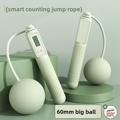 Smart counting weighted skipping rope