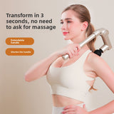 Mini Foldable Telescopic Fascia Gun Muscle Relax Massager