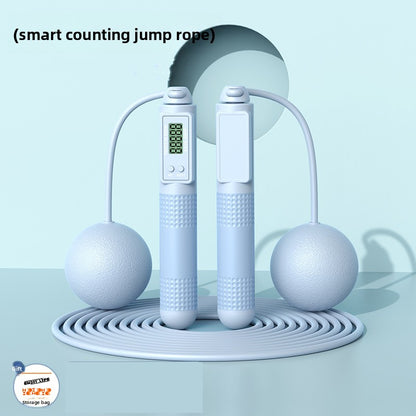 Smart counting weighted skipping rope