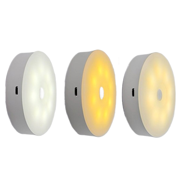 Human Body Sensor Lamp Automatically Lights up at Night,Smart Charging Night Light