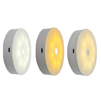 Human Body Sensor Lamp Automatically Lights up at Night,Smart Charging Night Light