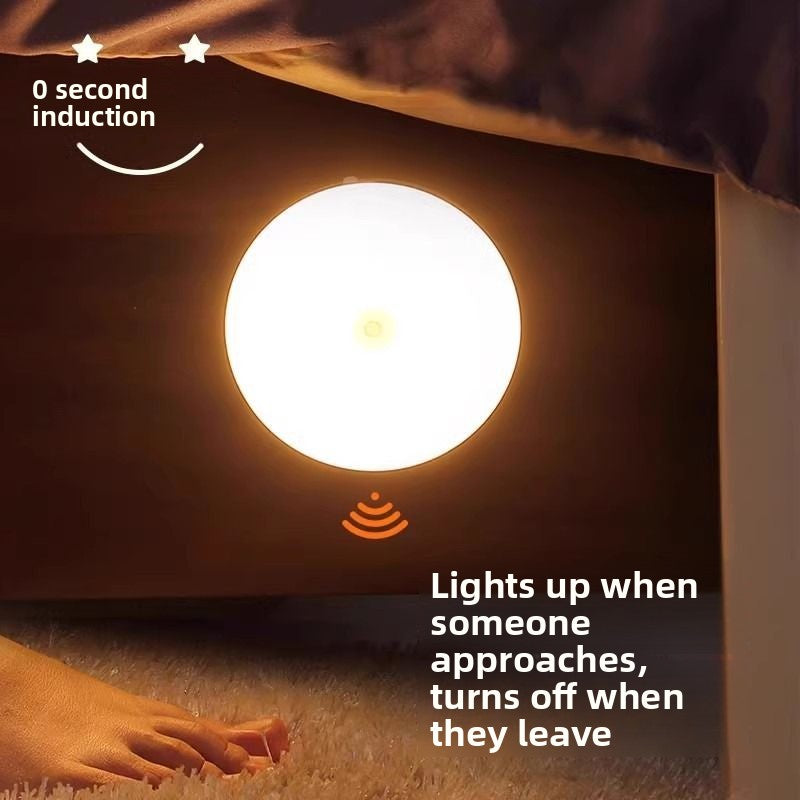 Human Body Sensor Lamp Automatically Lights up at Night,Smart Charging Night Light