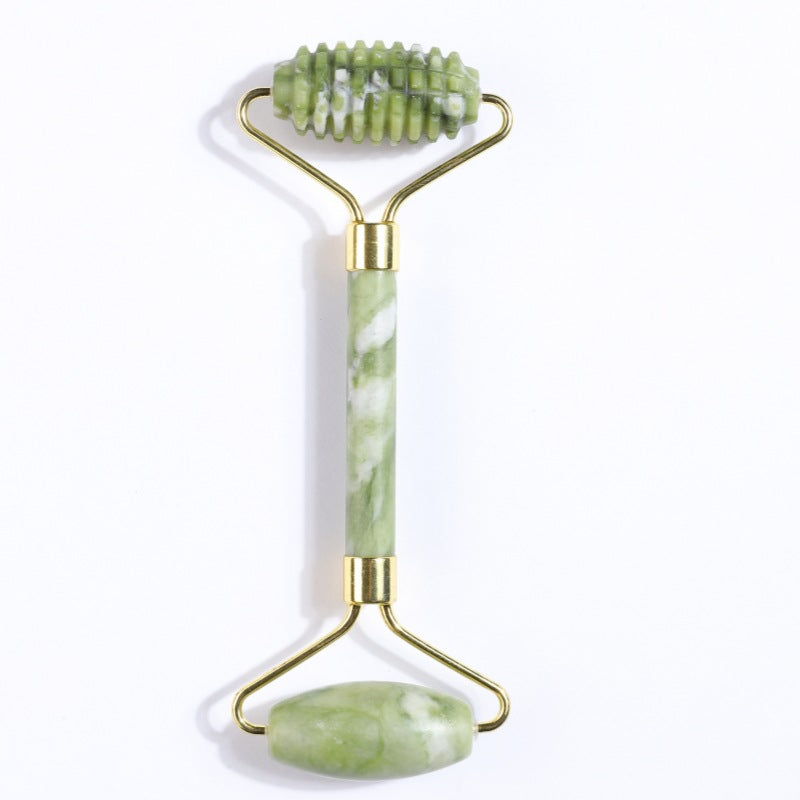 Natural Jade Facial Roller Massage Set