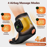 airbag ankle massager with heat therapy