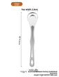 Stainless steel tongue scraper