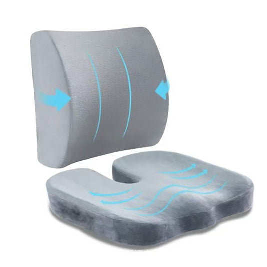Slow recovery memory foam cushion