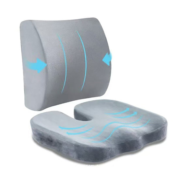 Slow recovery memory foam cushion