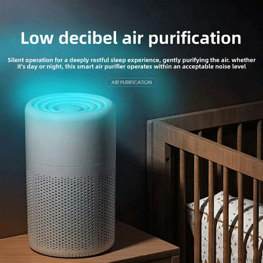 Portable USB Air Purifier with Aromatherapy
