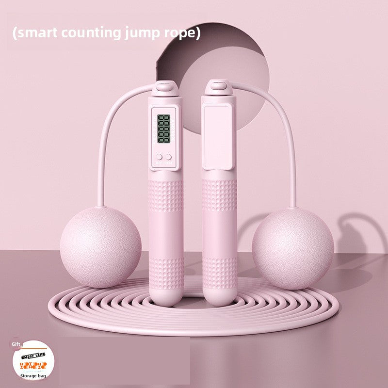 Smart counting weighted skipping rope