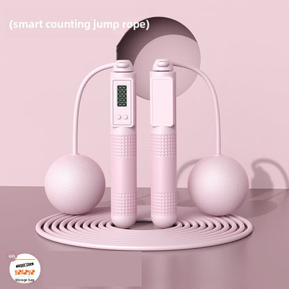 Smart counting weighted skipping rope