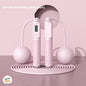 Smart counting weighted skipping rope
