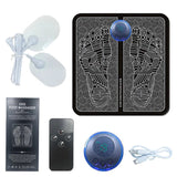 EMS Foot Muscle Massager with Remote and Patches