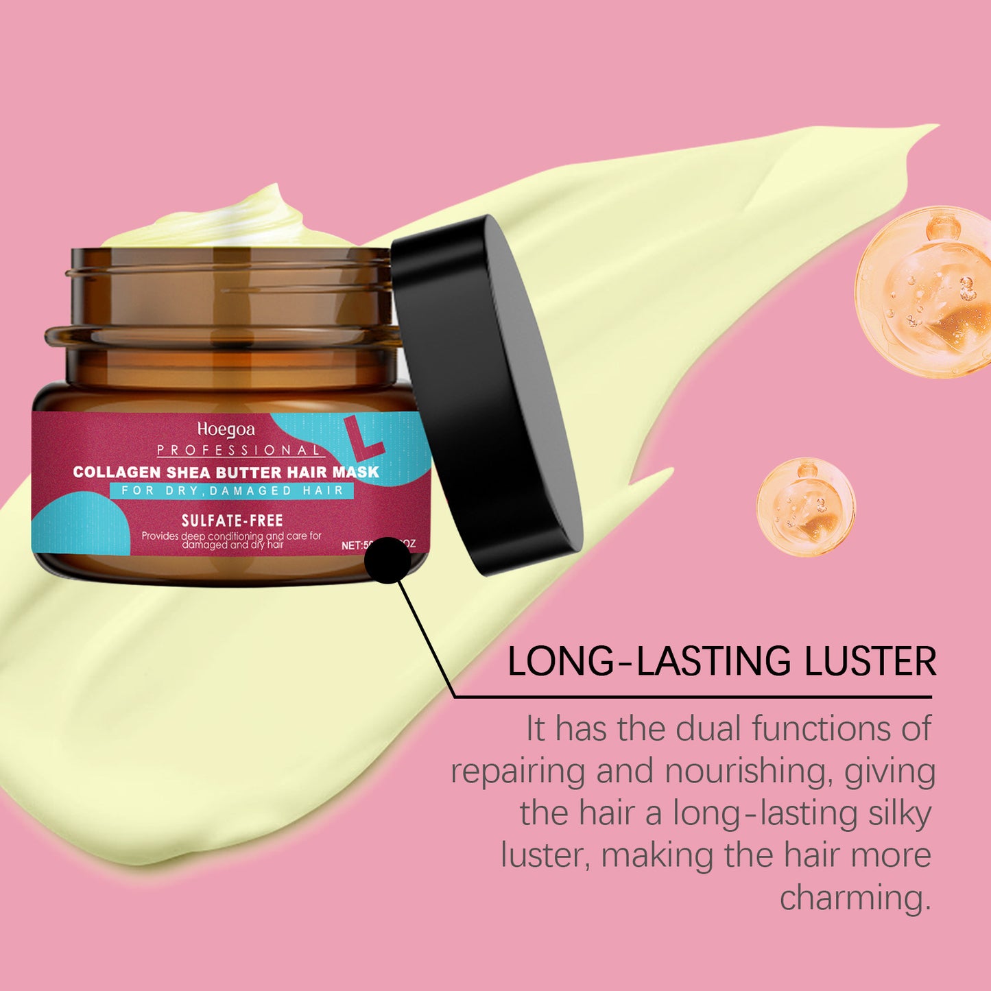 Keratin Hair Care and Nourishing Mask