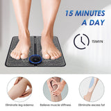 EMS Foot Muscle Massager with Remote and Patches