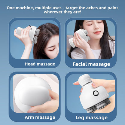 Rechargeable Head Massager Scalp Relaxation Kneading