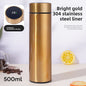 Smart insulated water bottle
