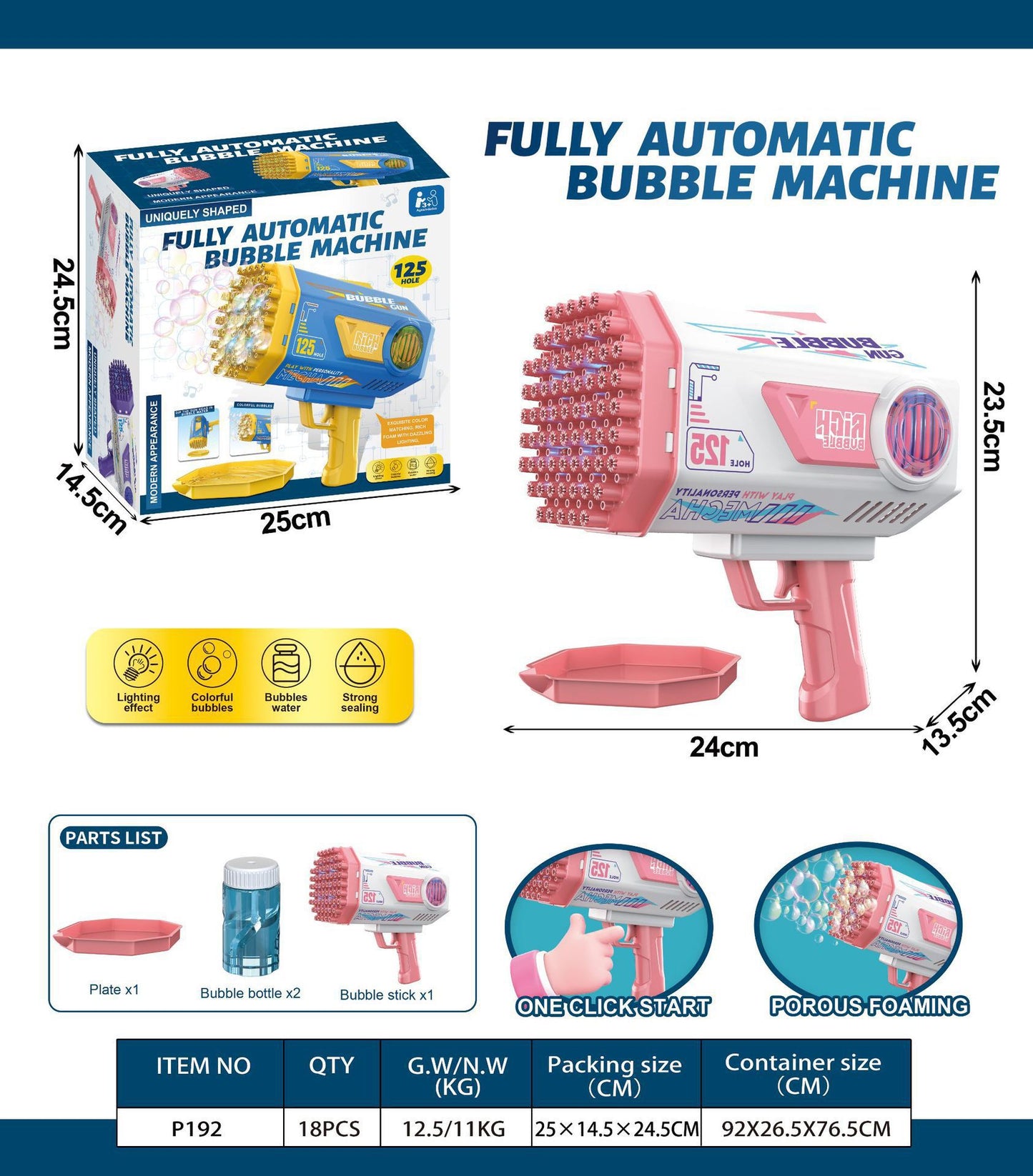 Bubble Machine for Kids, Outdoor