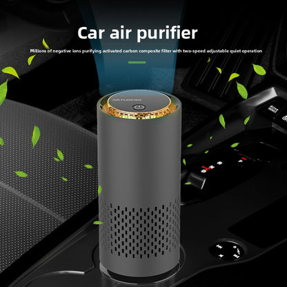 Portable Desktop Air Purifier with Negative Ion Technology