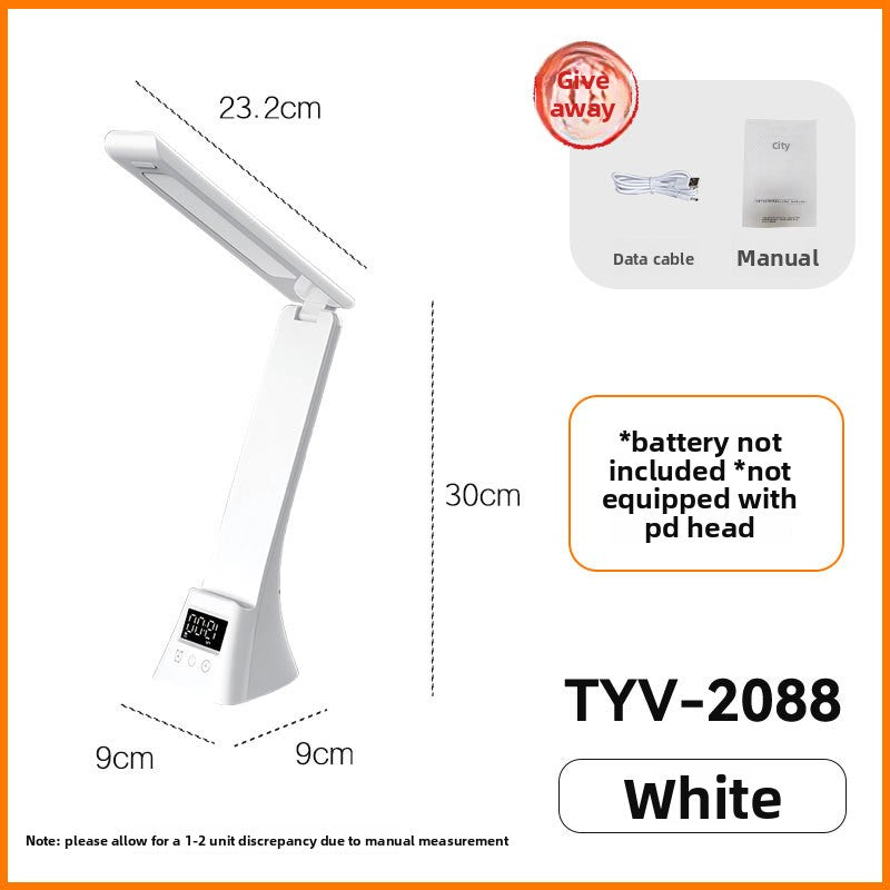 Multifunctional LED Desk Lamp with Wireless Charger