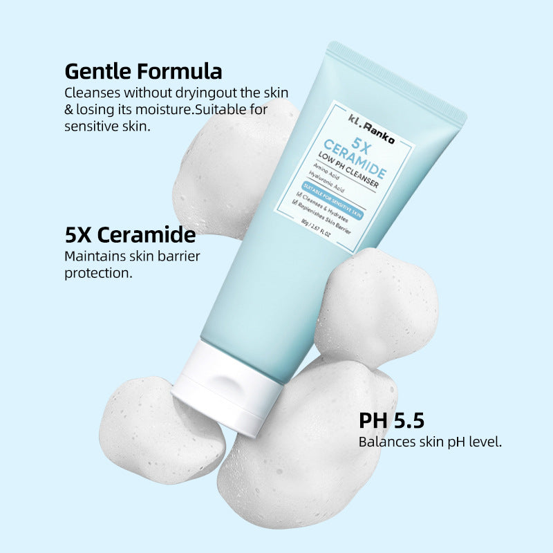 Ceramide Low pH Foaming Facial Cleanser