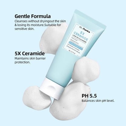 Ceramide Low pH Foaming Facial Cleanser
