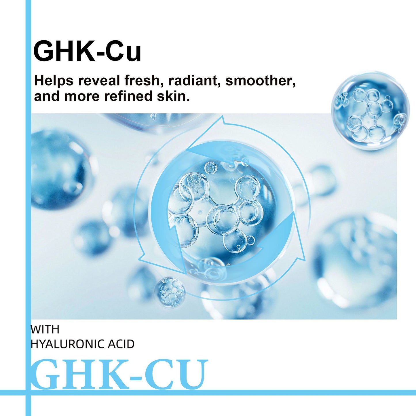 GHK-Cu Blue Copper Peptide Moisturizing Facial Essence
