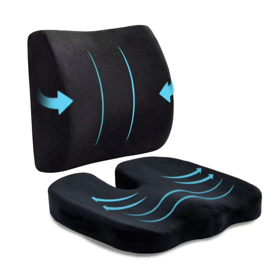 Slow recovery memory foam cushion