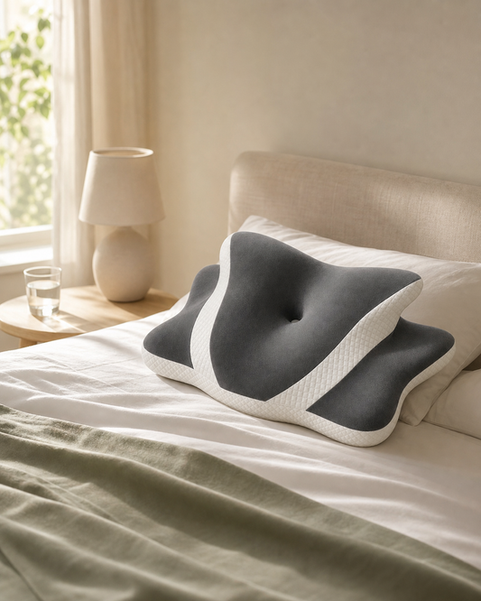 Slow recovery memory foam pillow