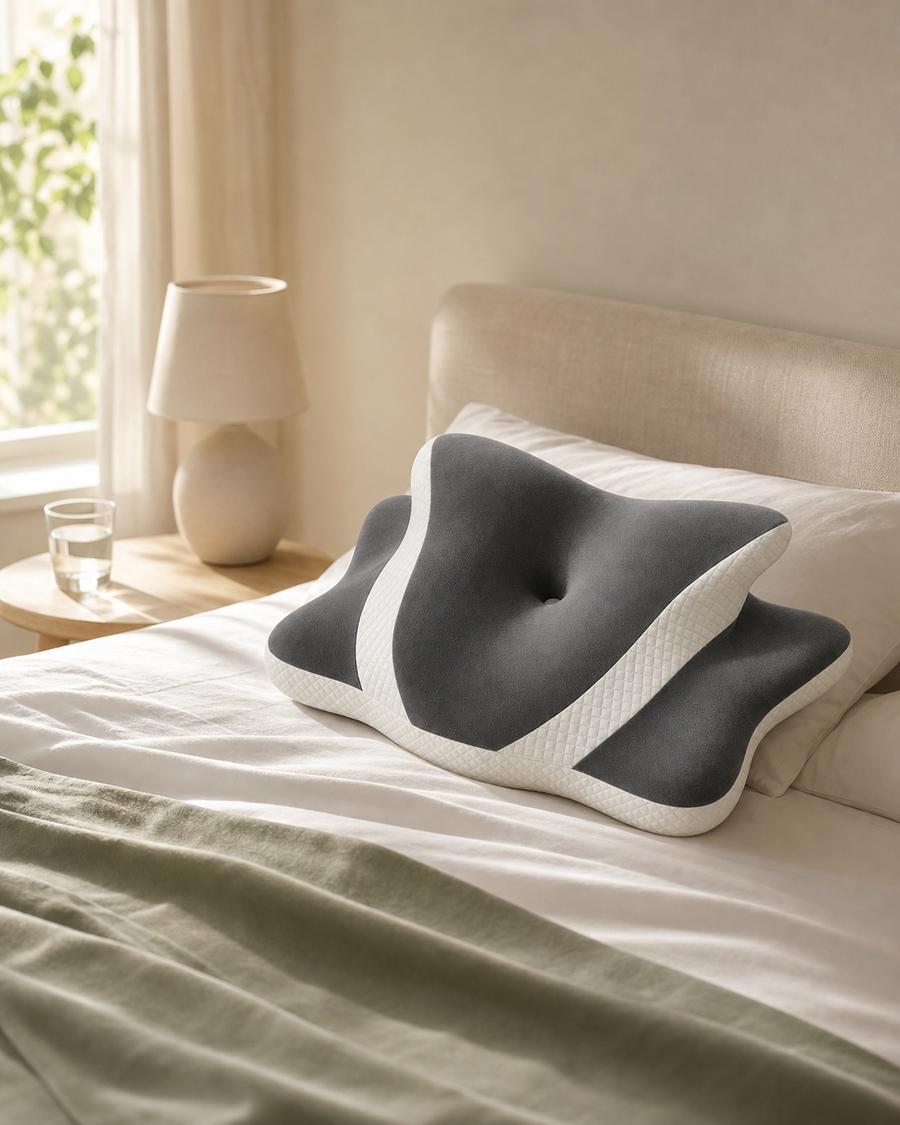 Slow recovery memory foam pillow