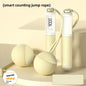Smart counting weighted skipping rope