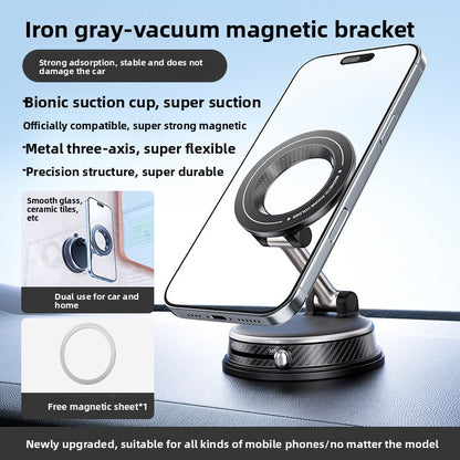 Rotating Magnetic Car Phone Holder with Wireless Charging