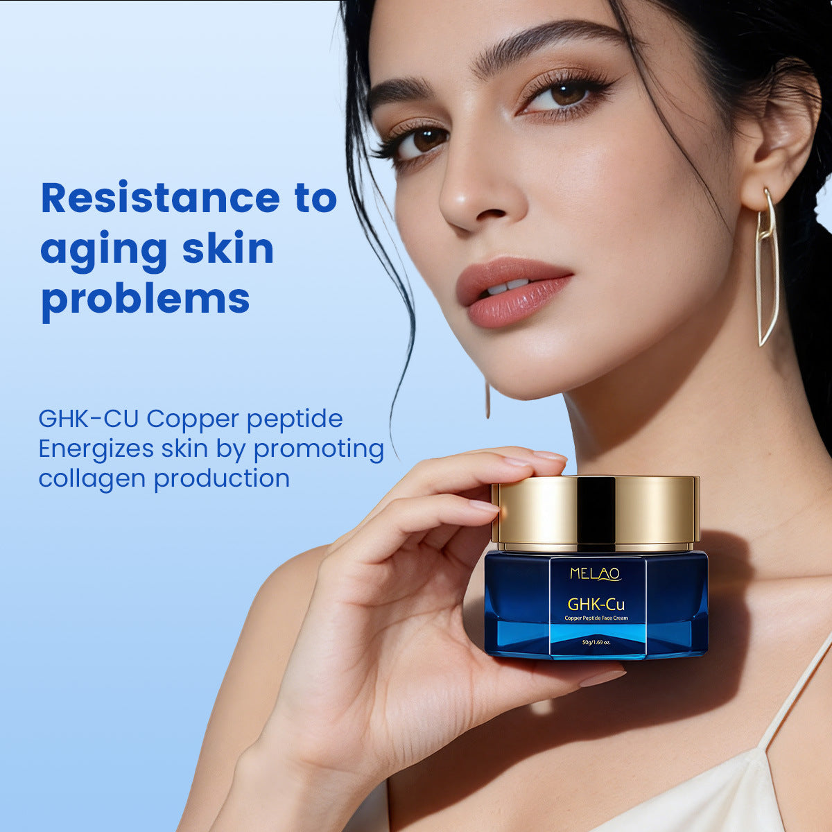 GHK-Cu Copper Peptide Face Cream