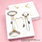 Natural Jade Facial Roller Massage Set