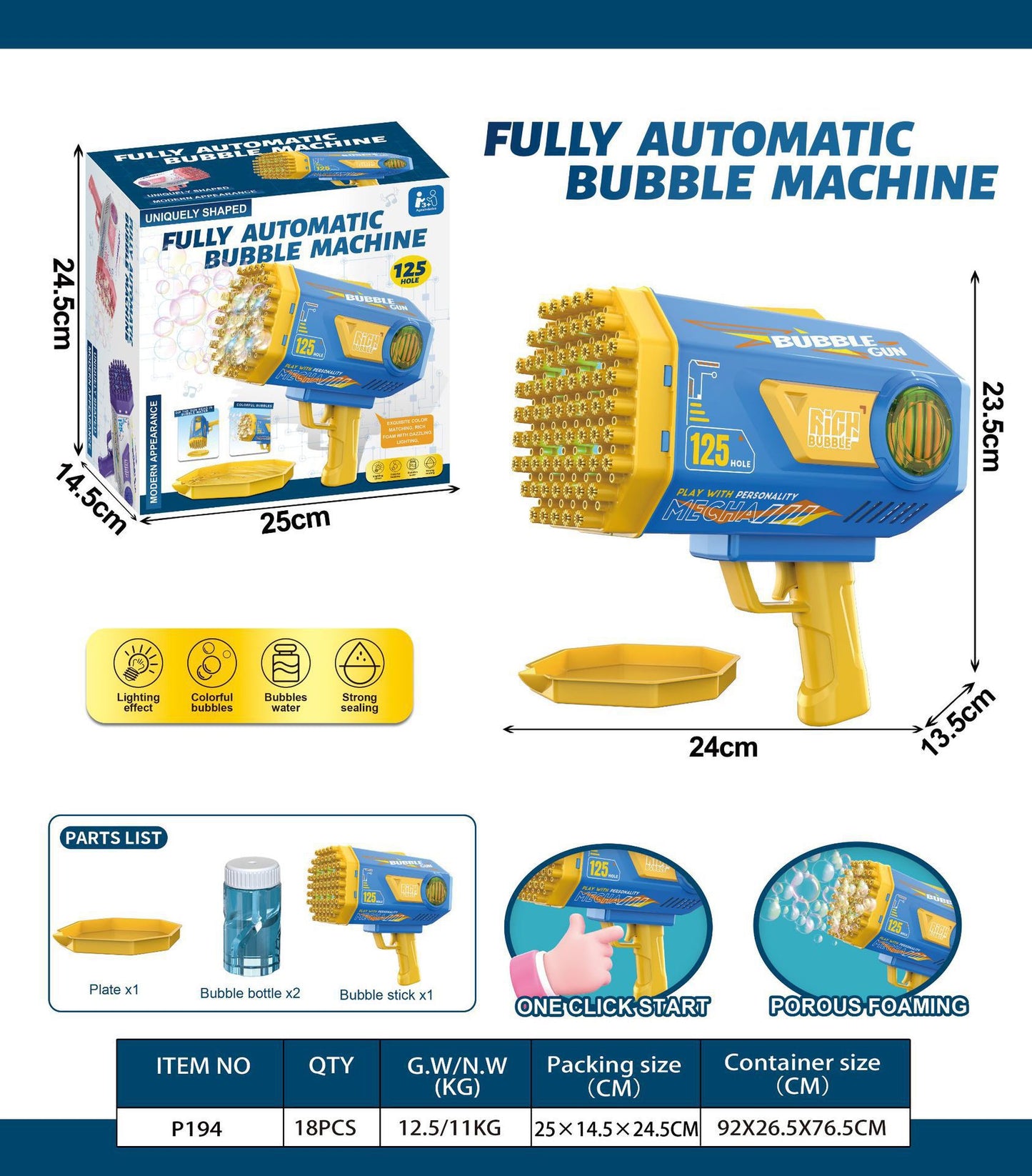 Bubble Machine for Kids, Outdoor