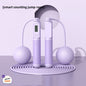 Smart counting weighted skipping rope