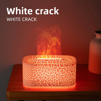 Colorful Flame Aromatherapy Humidifier with Ambient Light