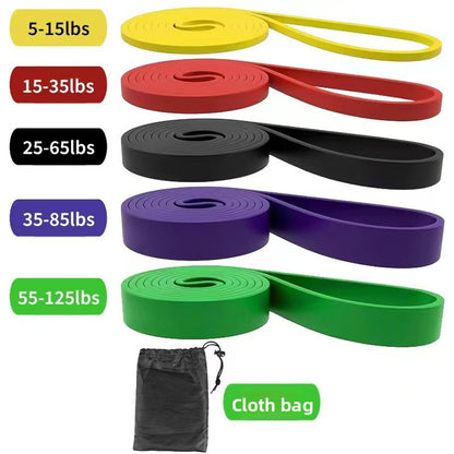 Elastic Fitness Resistance Bands Set