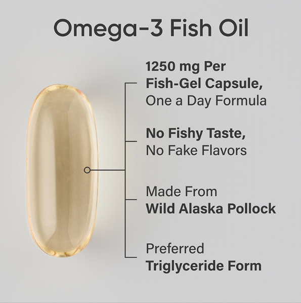 Deep Sea Fish Oil Soft Capsules