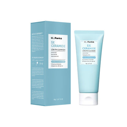 Ceramide Low pH Foaming Facial Cleanser