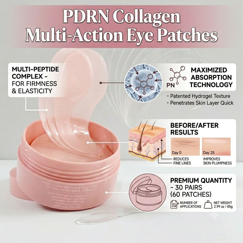 Collagen PDRN Peptide Eye Patches