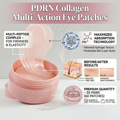 Collagen PDRN Peptide Eye Patches