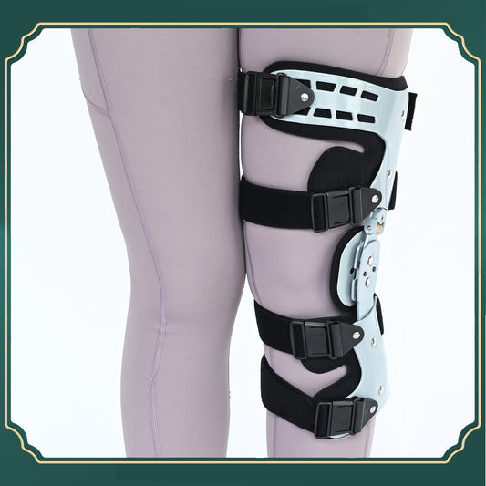 Adjustable Knee Joint Fixation Brace for Postoperative Recovery