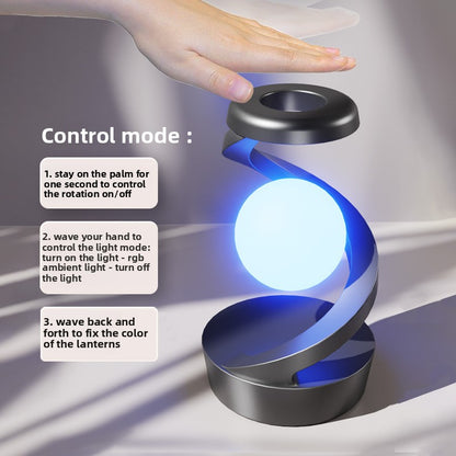 Rotating Wireless Charging RGB Desk Lamp