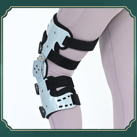 Adjustable Knee Joint Fixation Brace for Postoperative Recovery